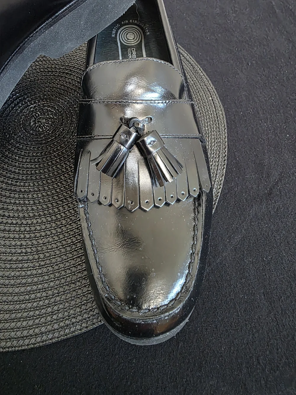 Rockport Greytown Hydro-Shield Waterproof Tassel Loafers Men's 11 Box